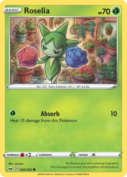 Roselia #002/202 · Pokémon