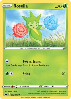 Roselia #003/202 · Pokémon