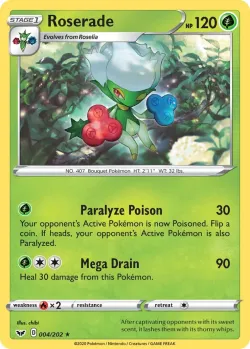 Roserade #004/202 · Pokémon