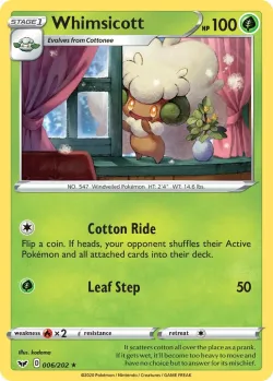 Whimsicott #006/202 · Pokémon