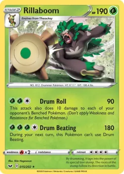 Rillaboom #015/202 · Pokémon
