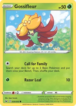 Gossifleur #020/202 · Pokémon