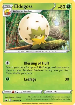 Eldegoss #021/202 · Pokémon