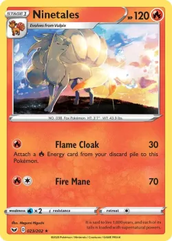 Ninetales #023/202 · Pokémon