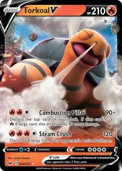 Torkoal V #024/202 · Pokémon