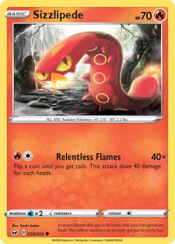 Sizzlipede #038/202 · Pokémon