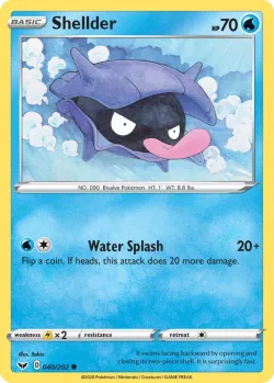 Shellder #040/202 · Pokémon