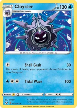 Cloyster #041/202 · Pokémon