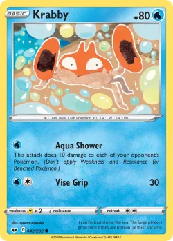 Krabby #042/202 · Pokémon