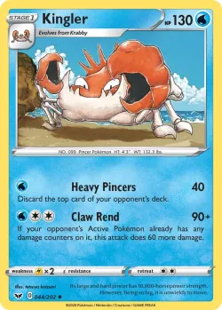 Kingler #044/202 · Pokémon