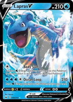 Lapras V #049/202 · Pokémon