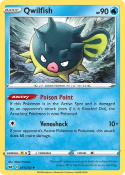 Qwilfish #051/202 · Pokémon