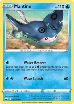 Mantine #052/202 · Pokémon