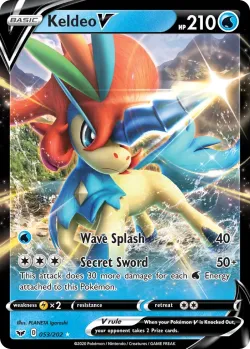 Keldeo V #053/202 · Pokémon