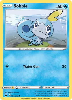 Sobble #054/202 · Pokémon