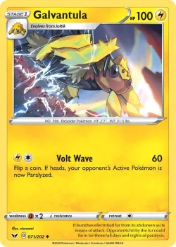 Galvantula #071/202 · Pokémon
