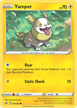 Yamper #073/202 · Pokémon