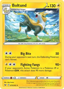 Boltund #075/202 · Pokémon