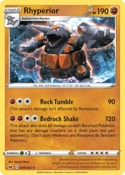 Rhyperior #099/202 · Pokémon