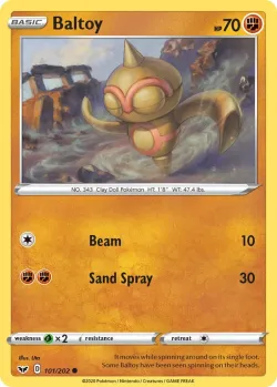 Baltoy #101/202 · Pokémon