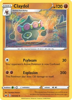 Claydol #103/202 · Pokémon