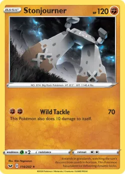 Stonjourner #114/202 · Pokémon