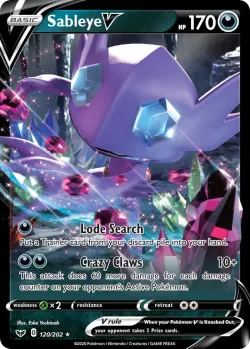 Sableye V #120/202 · Pokémon