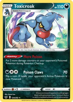 Toxicroak #124/202 · Pokémon