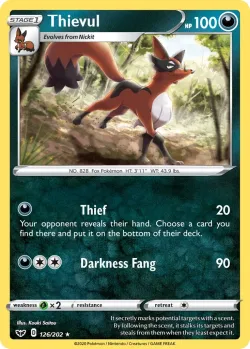 Thievul #126/202 · Pokémon