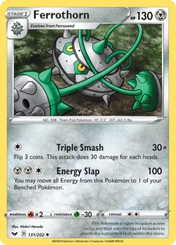 Ferrothorn #131/202 · Pokémon