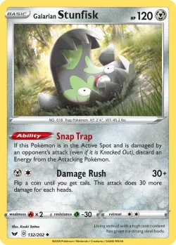 Galarian Stunfisk #132/202 · Pokémon