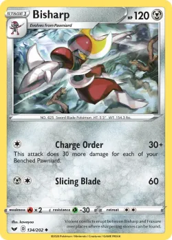 Bisharp #134/202 · Pokémon
