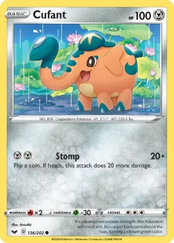 Cufant #136/202 · Pokémon