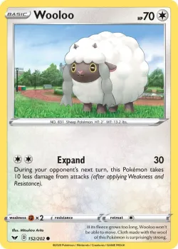 Wooloo #152/202 · Pokémon