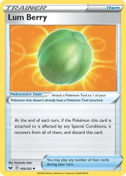 Lum Berry #168/202 · Pokémon