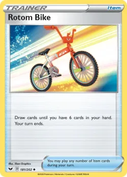 Rotom Bike #181/202 · Pokémon