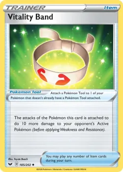 Vitality Band #185/202 · Pokémon
