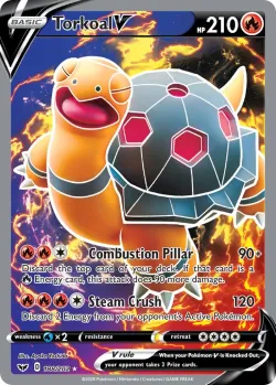 Torkoal V #188/202 · Pokémon