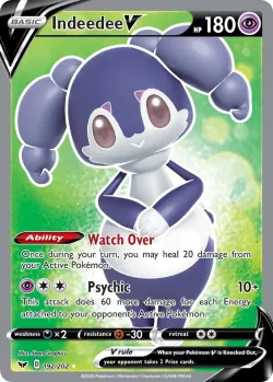Indeedee V #192/202 · Pokémon