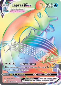 Lapras VMAX 「SSH 203/202」「EN」