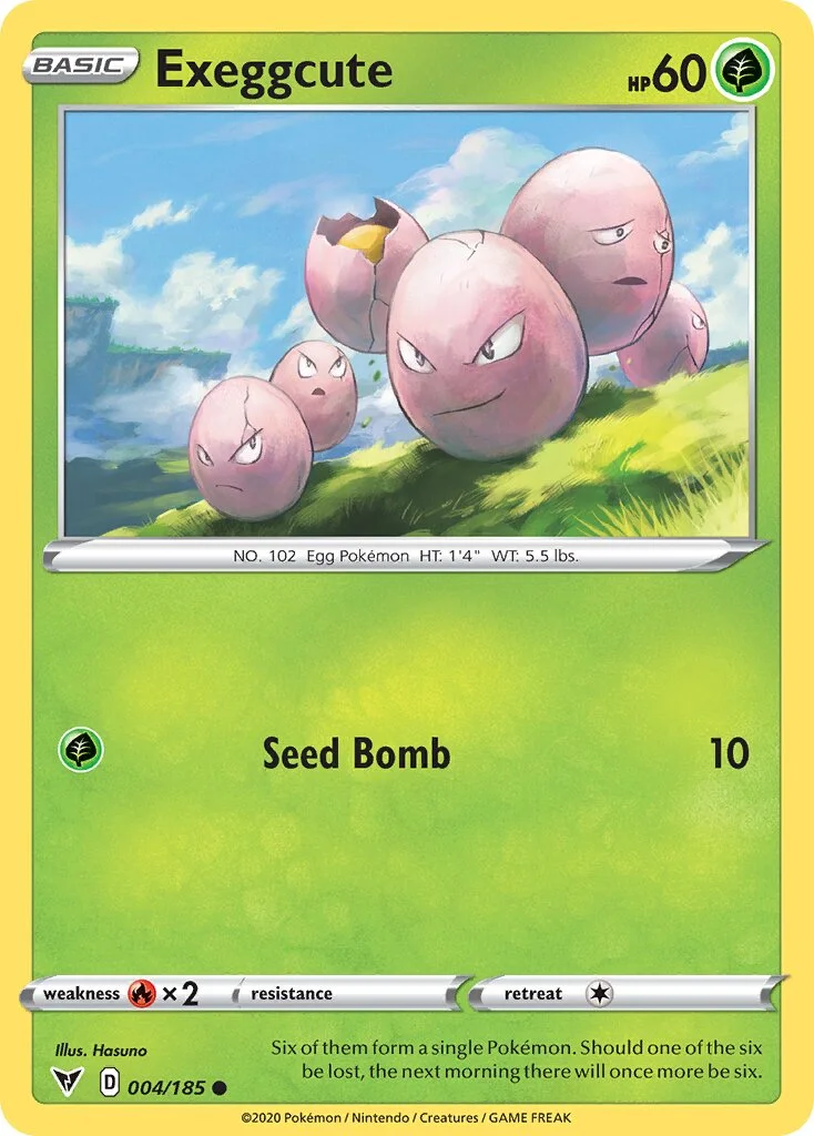 Exeggcute 「VIV 004/185」「EN」