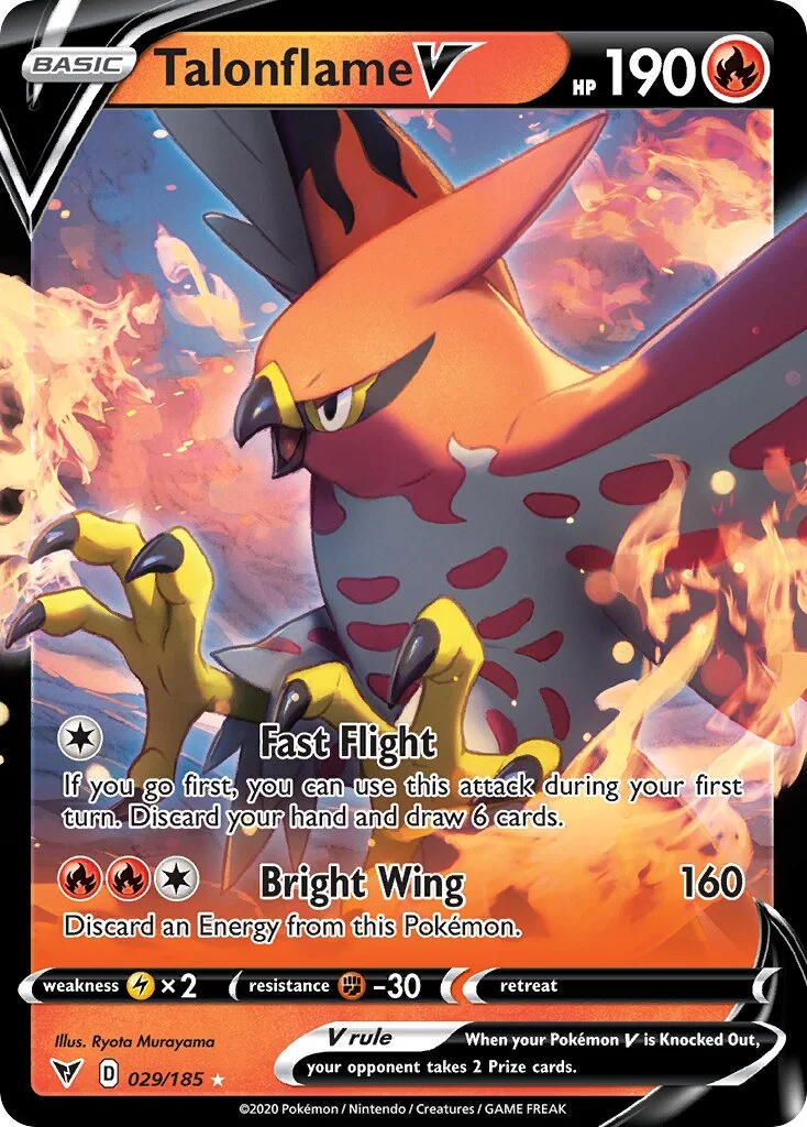 Talonflame V 「VIV 029/185」「EN」