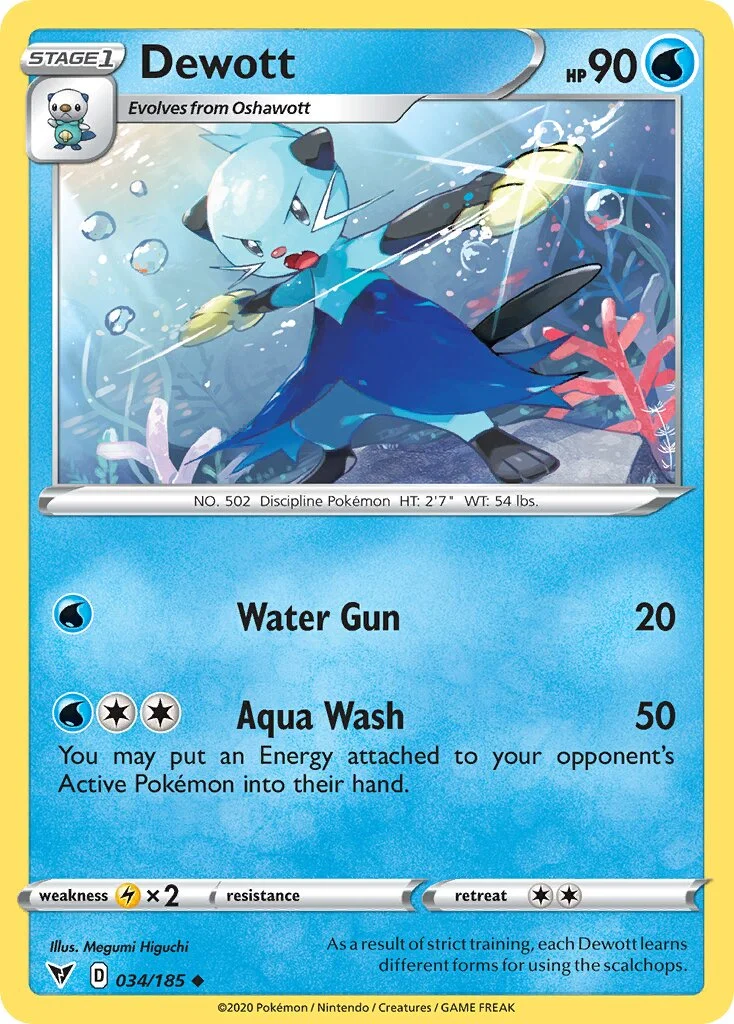 Dewott 「VIV 034/185」「EN」
