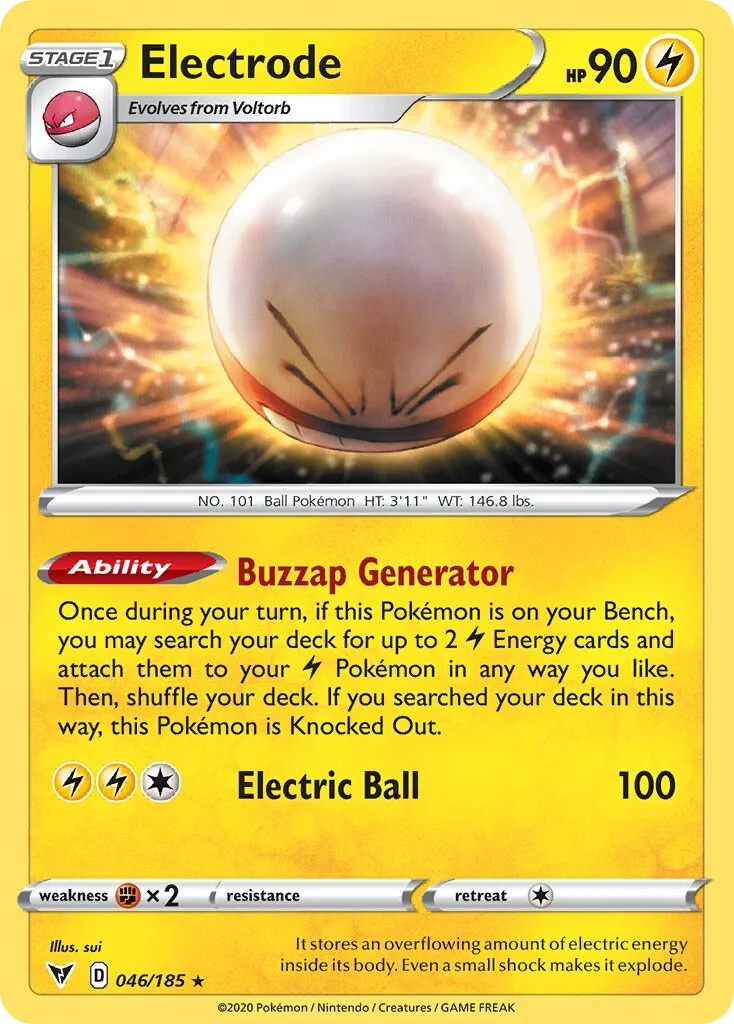 Electrode 「VIV 046/185」「EN」