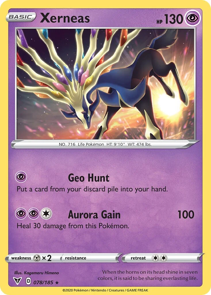 Xerneas 「VIV 078/185」「EN」