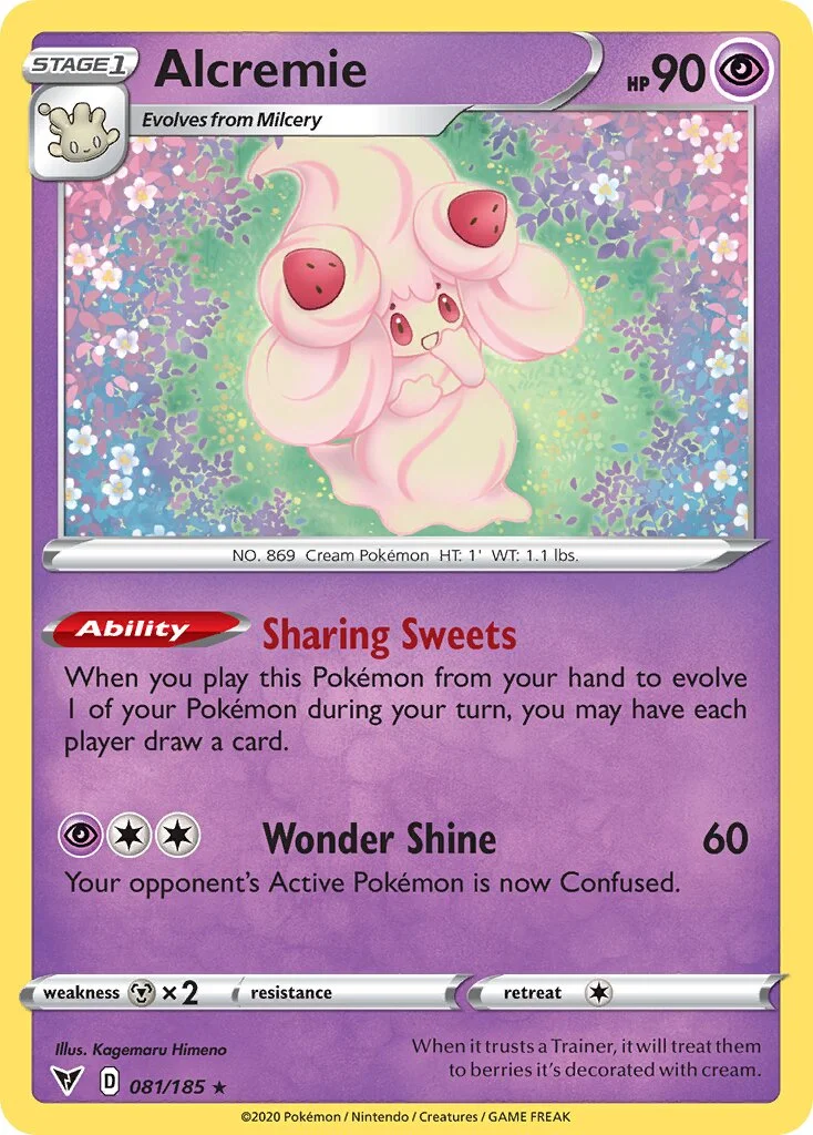 Alcremie 「VIV 081/185」「EN」