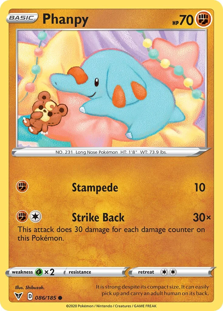 Phanpy 「VIV 086/185」「EN」