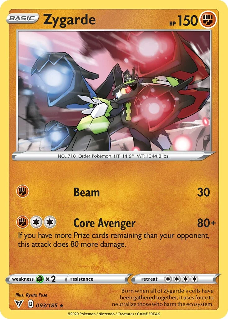 Zygarde 「VIV 093/185」「EN」