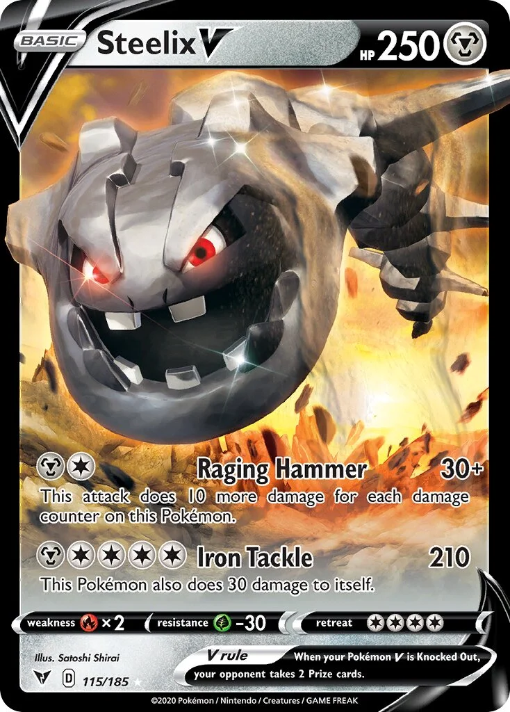 Steelix V 「VIV 115/185」「EN」