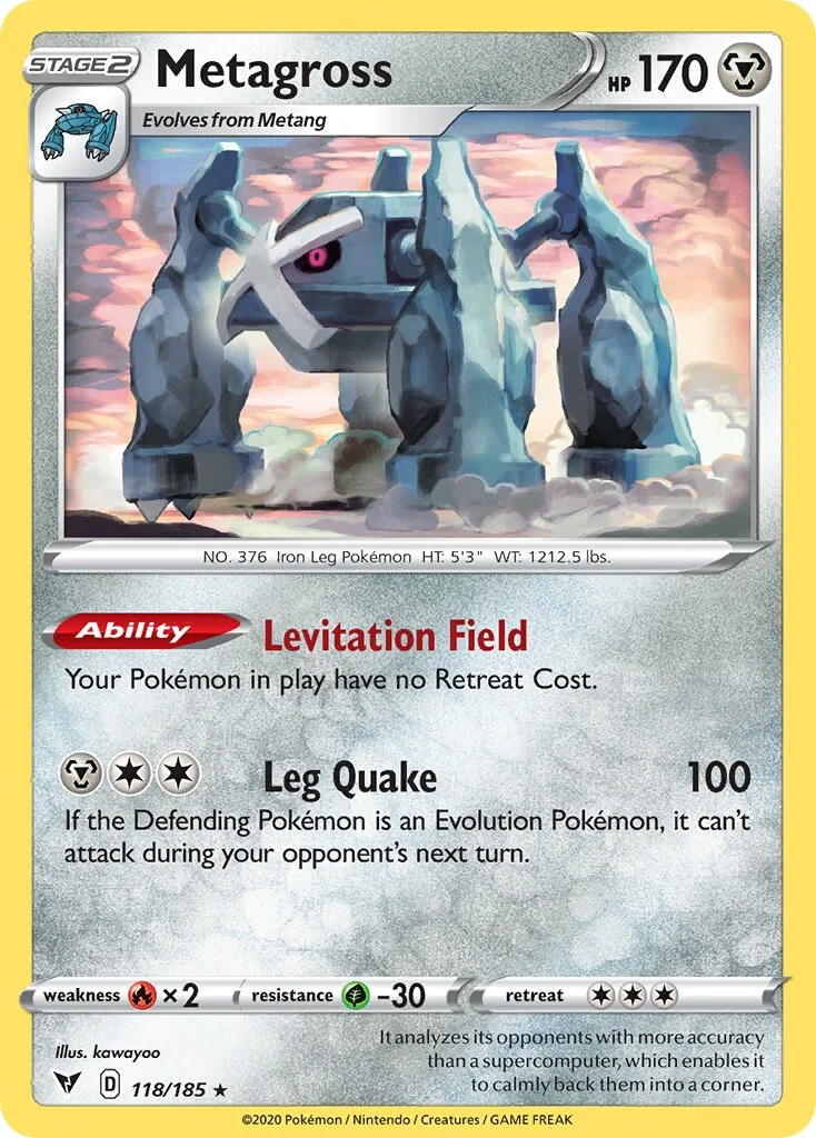 Metagross 「VIV 118/185」「EN」